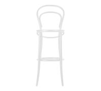 No 14 Taburete de Bar 61 cm Blanco