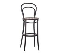 No 14 Taburete de Bar 61 cm Ratán/Café