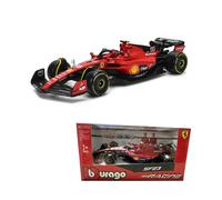 (NO-55)2023 1/43 SF23#16 #55 Coche de carreras de aleación para Scuderia Ferrari, modelo de coche fundido