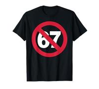 No 67 Meme Anti Six Seven - Stop 67 - Maestro Camiseta