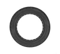 No. 9 Serie F 10x2.125 Neumático todoterreno sólido para Xiao 4 Lite 2ª generación, diseñado con goma y estructura sin aire resistente a pinchazos para mayor seguridad (negro)