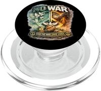 No a la Guerra, contra la Guerra, Paz PopSockets PopGrip para MagSafe