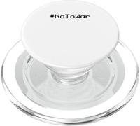 No a la guerra NTW PopSockets PopGrip para MagSafe
