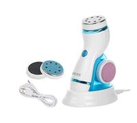 No abandones nunca los cielos eléctricos, lima de pie de pedicura seca y húmeda profesional, herramienta de pedicura, 9 cabezales de molido, cable USB, negro (color A (Pack de 2)