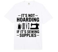 No acaparar si es un diseño de Suministros de Costura para los Amantes de la música Comfort Colors Adult Heavyweight T-Shirt