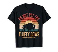 No acaricies Las Vacas esponjosas Badlands National Park Funny Camiseta