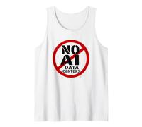 No AI Data Centers - Simple Minimal Spray Paint Style Text Camiseta sin Mangas