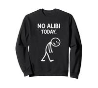 No Alibi Today Asesinato Misterio Cena Detective Noche Fiesta Sudadera