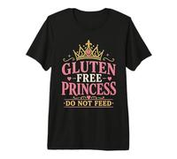 No alimente a la Princesa sin Gluten con Enfermedad celíaca Camiseta Premium