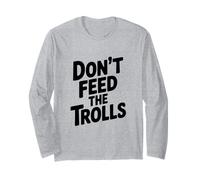 No alimentes a los Trolls Humor Divertido en Internet Manga Larga