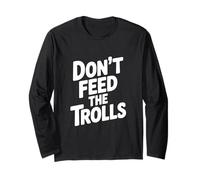 No alimentes a los Trolls Humor Divertido en Internet Manga Larga