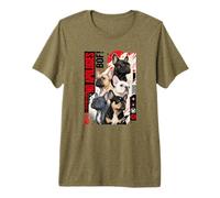 No Apologies Bulldog Francés Urban Streetwear Camiseta Premium