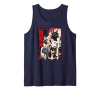 No Apologies Bulldog Francés Urban Streetwear Camiseta sin Mangas