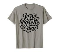 No Arrepentimientos Je Ne Arrepentimiento Rien Camiseta