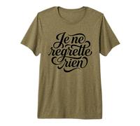No Arrepentimientos Je Ne Arrepentimiento Rien Camiseta Premium