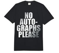No Autographs Please No Hay Autógrafos Evita a Las Groupies Comfort Colors Adult Heavyweight T-Shirt