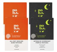 No B.S. (No hay cosas malas) durante todo el da curando parches de acn y parches de espinillas intensivos durante la noche do - parches de acn de