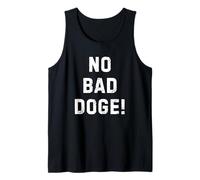 No Bad Doge Divertido Diseño de Declaración Política Camiseta sin Mangas