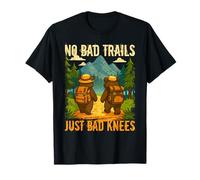 No Bad Trails Senderista Montaña Senderismo Amante Aventura al Camiseta