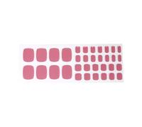 No Bake Gel Nail Art Pegatinas 1 Caja Simple Calcomanías de dedo de moda para mujeres Fácil Aplicación Adorno Películas de uñas