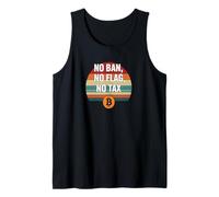 No Ban No Flag No Impuestos Libertad Financiar Poder Bitcoin Camiseta sin Mangas