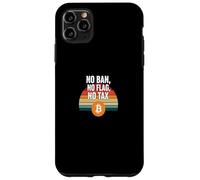 No Ban No Flag No Impuestos Libertad Financiar Poder Bitcoin Carcasa para iPhone 11 Pro Max