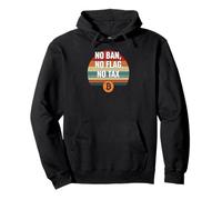 No Ban No Flag No Impuestos Libertad Financiar Poder Bitcoin Sudadera con Capucha