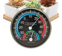No Battery Temperature Humidity Gauge Mechanical Room Thermometer