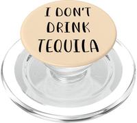 No Bebo Tequila Idea Divertida Fiesta Blanca Mentira PopSockets PopGrip para MagSafe