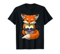 No binario Fennec Fox Heart LGBT No Binary Pride LGBTQ Camiseta