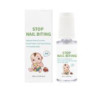 No Bite Nail Polish - Bitter Nail Polish - Nail Biting Control - Nail Biting And Thumb Sucking Stopper - 20ml Safe Bitter Formula - Thumb Sucking deterent - Gentle Finger Biting Prevention Liquid