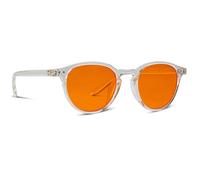 No Blue Light Glasses Gafas antiluz azul • Remedio natural • Favorecen la producción natural de melatonina • Anti fatiga • Hombre Mujer Unisex, Crystal / Transparente, Regular