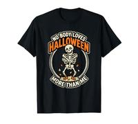 No Body Loves Halloween Más Humor Haunted Scary Movie Fan Camiseta gráfica económica