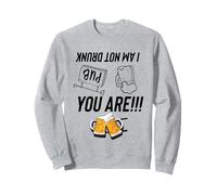 No Borracho, Cerveza Divertida, Regalos para Beber, Regalos de Fiesta, Regalos de Broma Sudadera