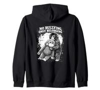 No Bullying Solo Abrazo de Mono Perteneciente Sudadera con Capucha
