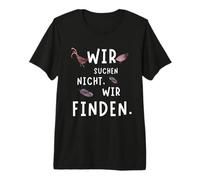 No buscamos, encontramos! Amantes Divertidos de Pollos Camiseta Premium