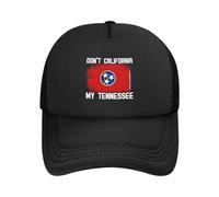 No California Mi Tennessee Unisex Snapback Cap Ajustable Gorras Hip Hop Resistente Gorra Trucker para Senderismo Running Golf