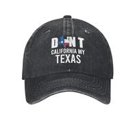 No California Mi Texas Unisex Gorra Trucker Ligera Gorras Vaquera Casual Gorra De Béisbol para Tenis Deporte Aire Libre