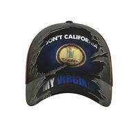 No California Mi Virginia Hombre Mujer Gorra-Deportiva Ajustable Sombrero-Papá Clásica Aire Libre Gorra para Pesca Ciclismo Caza