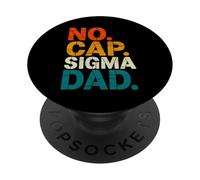 No Cap Sigma Dad PopSockets PopGrip Adhesivo