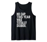 No Cap This Year Was Totally Skibidi End Of Year Graduation Camiseta sin Mangas