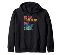 No Cap This Year Was Totally Skibidi Shirt Year Graduation Sudadera con Capucha