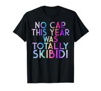 No Cap This Year Was Totally Skibidi Vintage Last Day School Camiseta