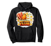 No Carb Club Carnivore Keto Ketogenic Dieta Nutrición Cita Sudadera con Capucha