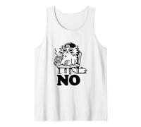 No Cat Maximum Monday Vibes Camiseta sin Mangas