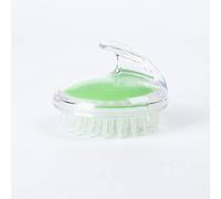No champú Masaje Masaje Transparente del Cepillo para Fregar su champú para lavarse el Pelo Cepillo niño Peine Masaje Creativa