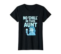 No Chill in This Aunt Cool Ice Font Novedad Camiseta