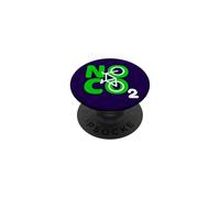 No CO2 Ecology Think Green Eco Biker Save The Planet Cotización PopSockets PopGrip Adhesivo