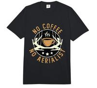 No Coffee No Aerialist Aerial Yoga Amante del café Aerialist Comfort Colors Adult Heavyweight T-Shirt