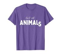 No comas animales veganos Camiseta
